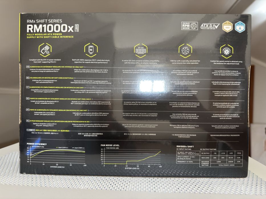 PSU Corsair 1000w 3.1 Selada Nova64752405738242122