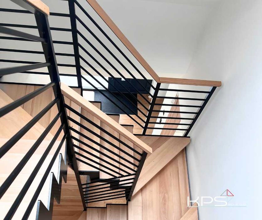 schody LOFT metalowe industrialne nowoczesne stalowe NA WYMIAR