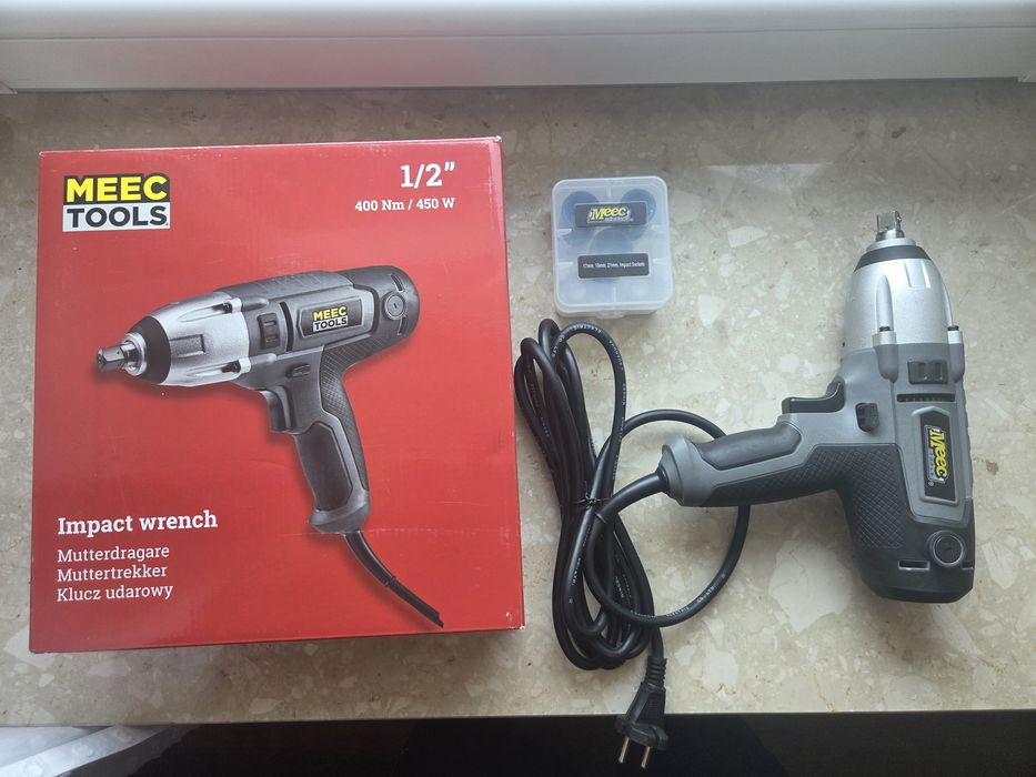 Klucz udarowy 1/2 400nm MEEC TOOLS