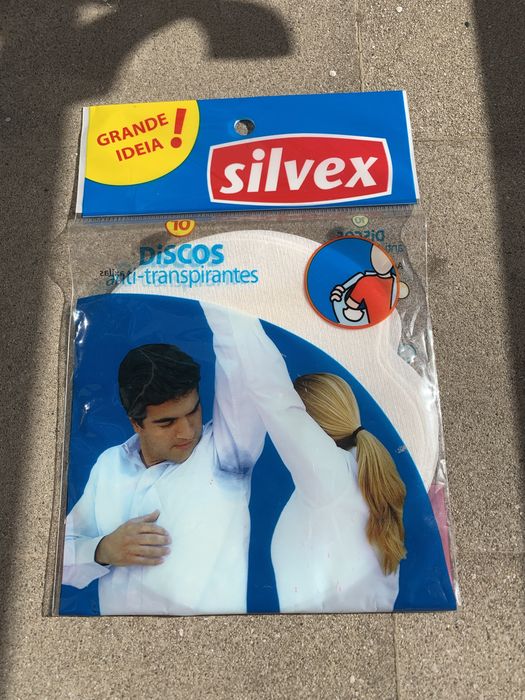10 Discos Antitranspirantes Silvex novo