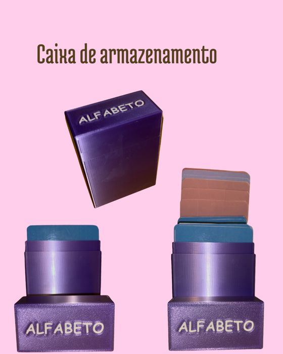 Caixa de armazenamento impressa em 3D