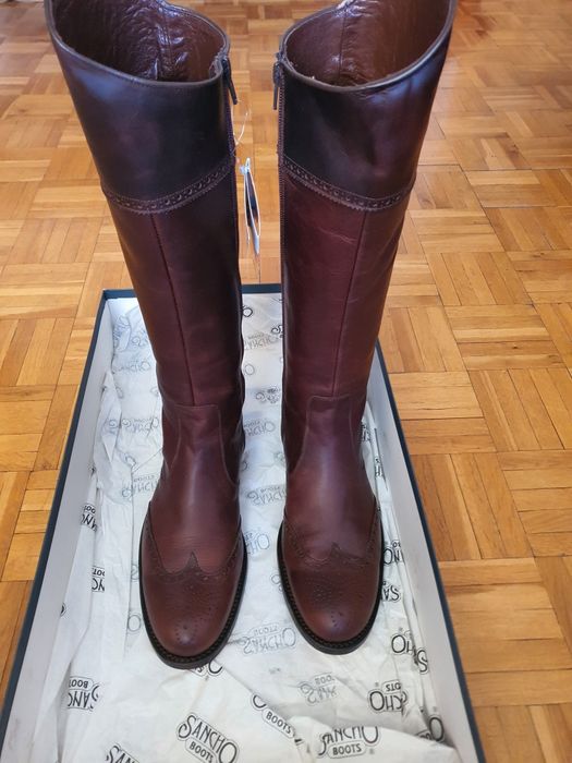 Buty w stylu jazdy konnej -nowe kowbojki SANCHO