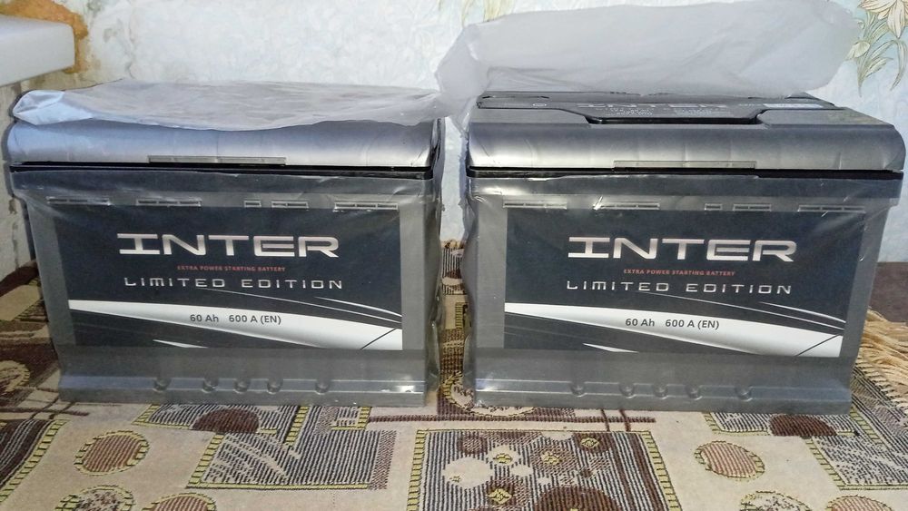 Автомобільний акумулятор INTER Premium 60Ah 600A