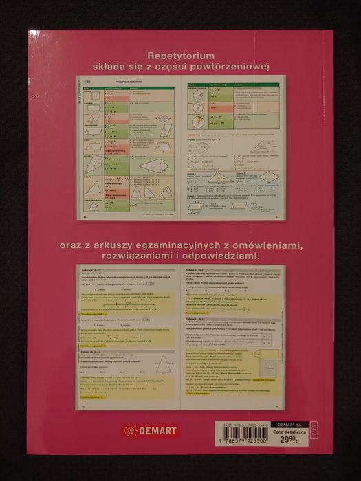 Repetytorium matematyka język polski, egzamin ósmoklasisty