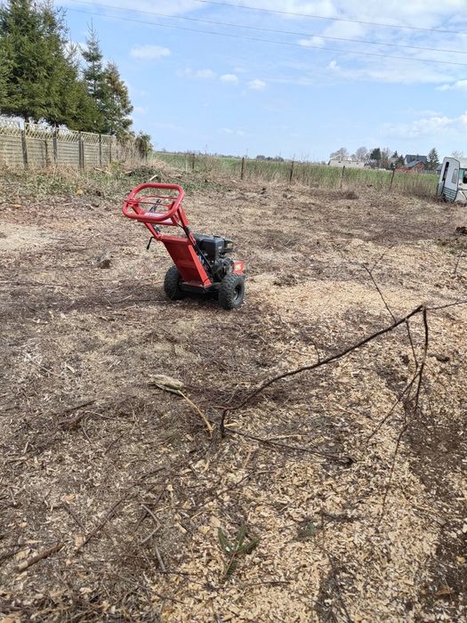 Frezowanie usuwanie pni