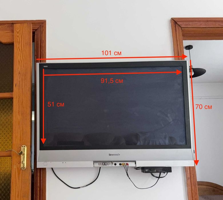 Продам плазмовий телевізор Panasonic Viera (модель TH-42PV60E)