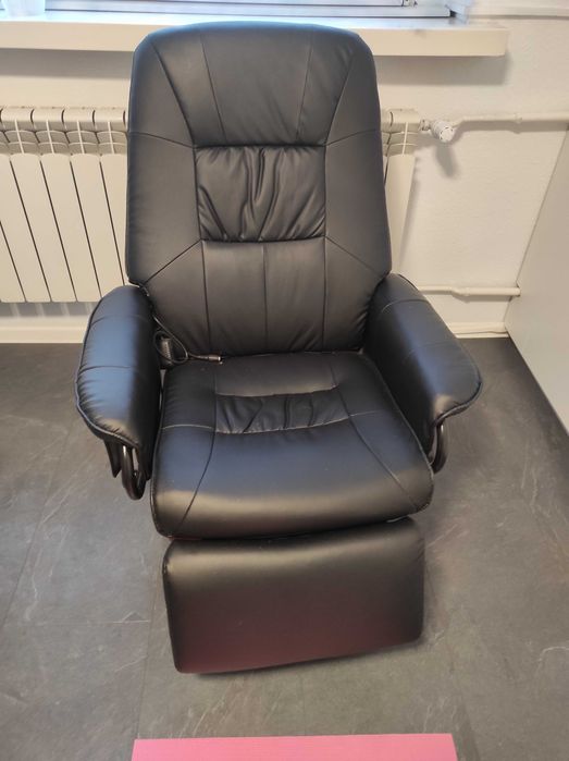 Fotel masujący, podgrzewany