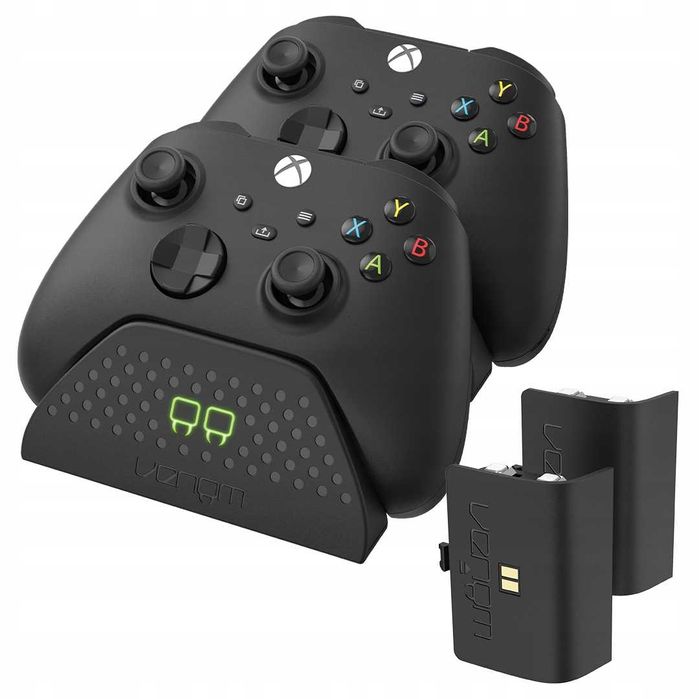 Stacja dokująca padów Venom VS2881 Xbox Series X/S czarna + 2 baterie