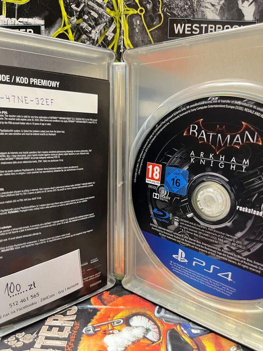 Batman: Arkham Knight steelbook | PS4/PS5 | Sklep | Kraków | Wysyłka | Wymiana