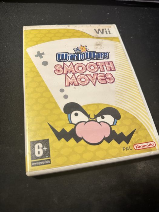 Jogo WarioWave Smooth Moves c/ caixa e manuais.