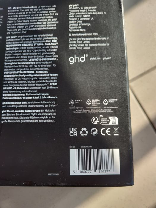 Випрямляч волосся GHD новий