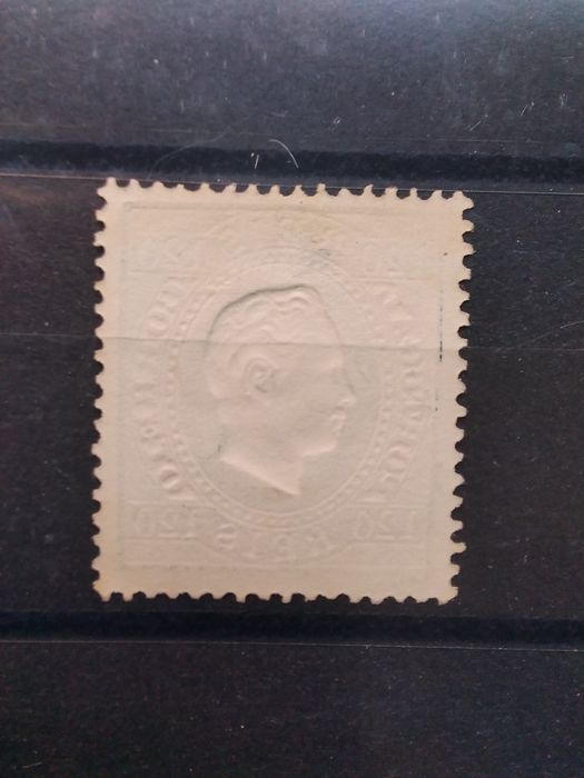 1870/76 Selos Da Série D° Luís I Fita Direita MLH (0)