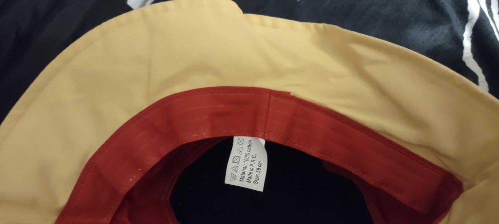 Deutschland orginał kapelusz czapka z godłem i flagą bawełna!