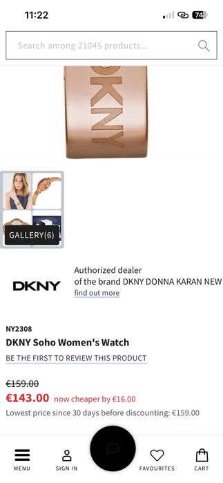 Годинник DKNY Soho 2307 новий оригінал часы