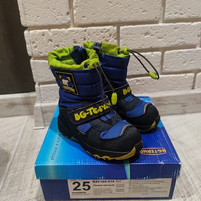 Термо чобітки BG 25 р.