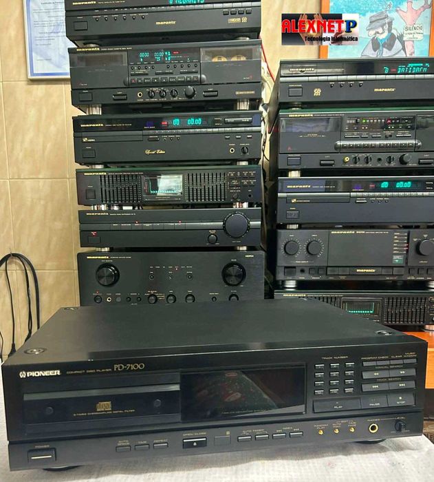 Pioneer CD PD-7100 impecável topo de série raro