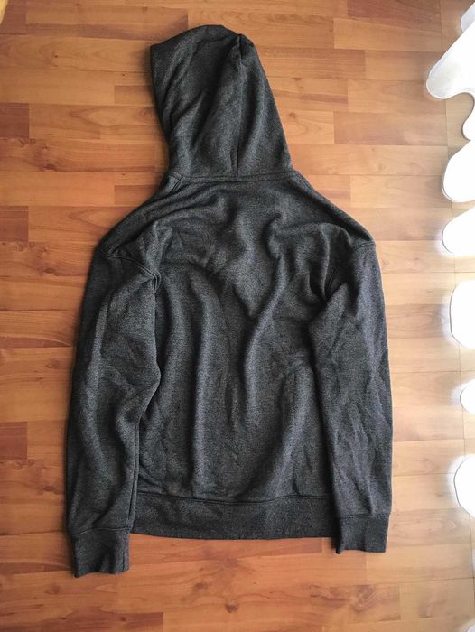 casaco nike fato de treino futebol desporto M cinzento hoodie blusao sweatshirt