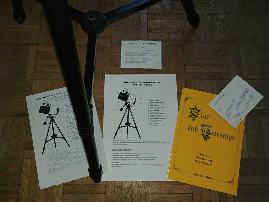 Japoński Astronomiczny Teleskop SKYMASTER z 1999 roku