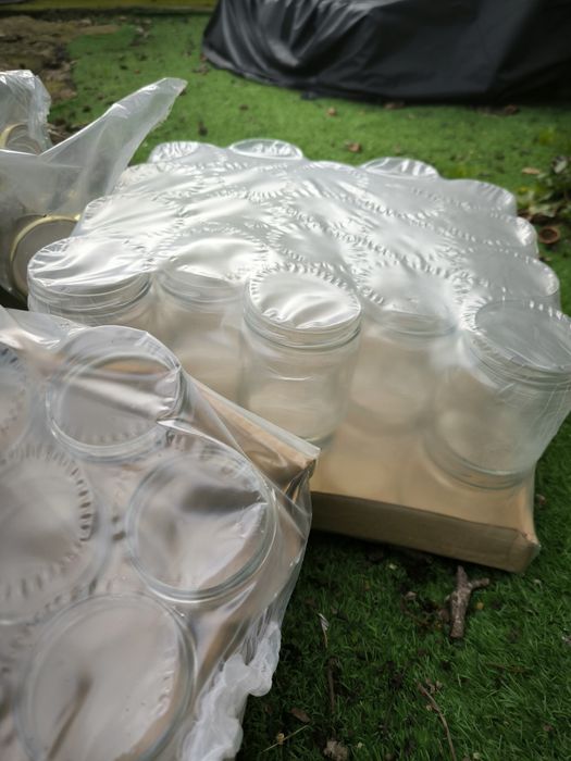 Frascos de vidro redondo 370ml - 200unid