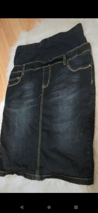 Spódnica ciążowa jeans roz L