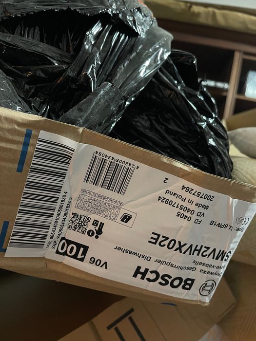 Maquina loiça encastre embutida silenciosa BOSCH SMV2HVX02E - NOVA