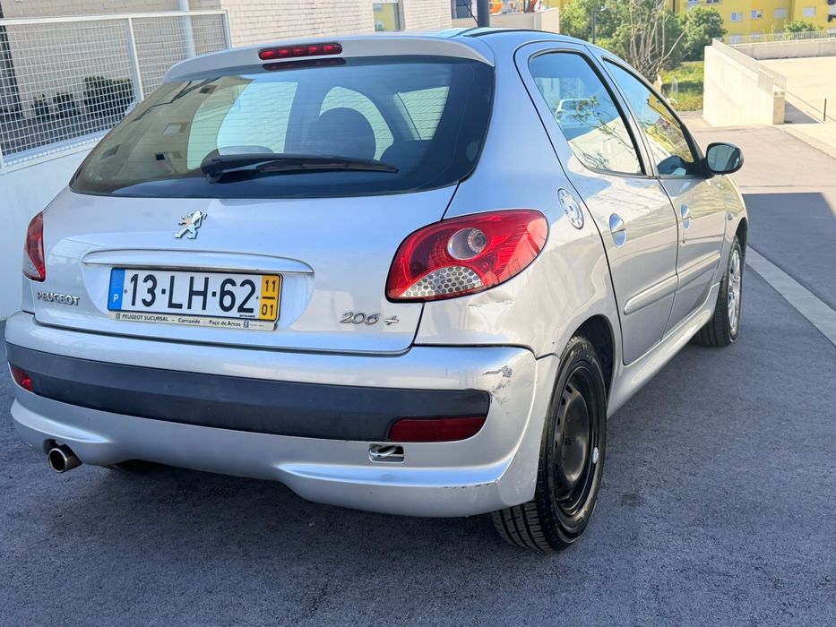 peugeot 206+  1.1 Gasolina