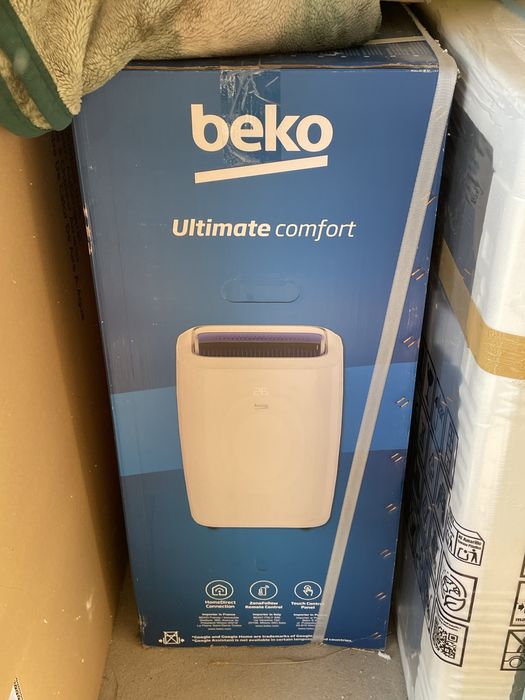 Klimatyzator przenośny BEKO BP1095C Wi-Fi Timer Tryb Nocny Osuszanie Biały