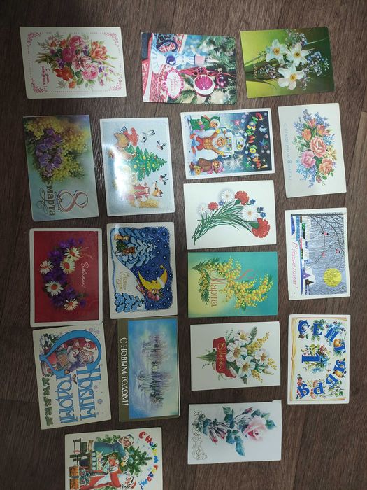 Комплект листівок Асорті 8