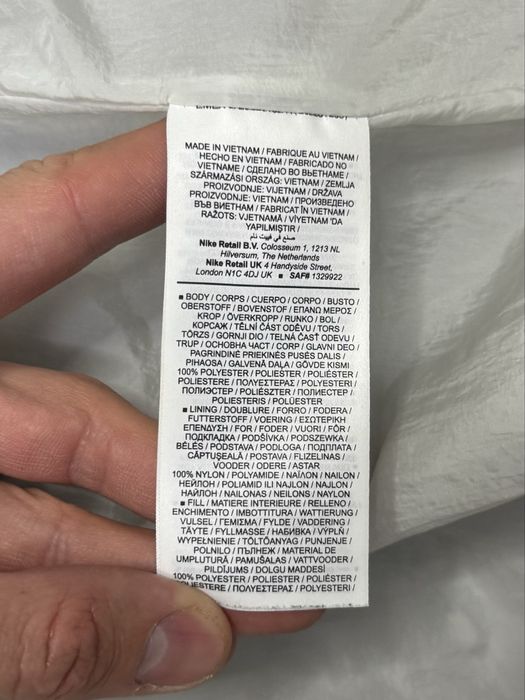 Nike Therma-fit running жилетка XL размер беговая черная
