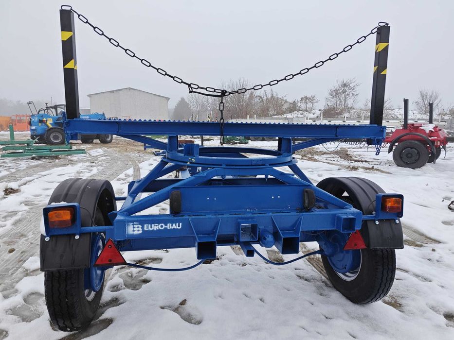 Przyczepa dłużycowa dłużyca LUTZ NL2,0T do stali drutu słupów A/14