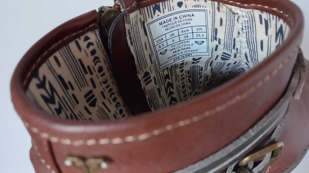 Botins Roxy em muito boas condições