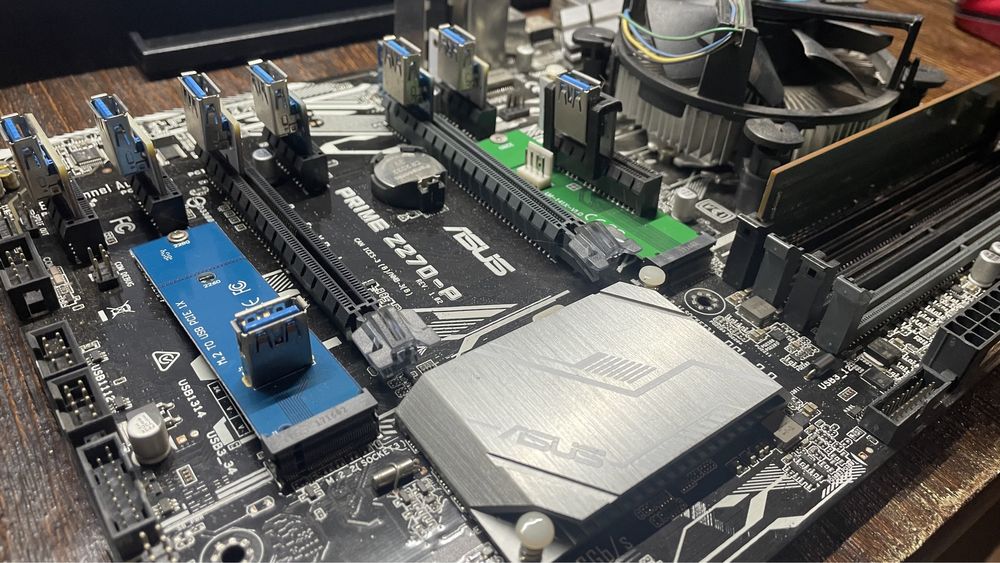 Материнская плата Z270-P +g3990, 8OZU