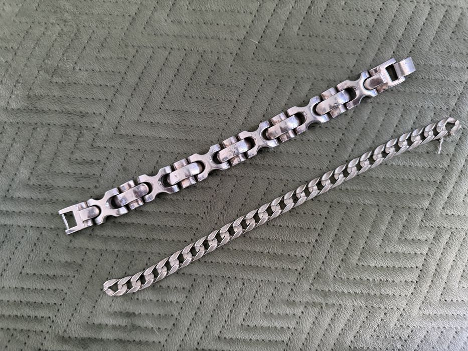 Fios e pulseira prata 925