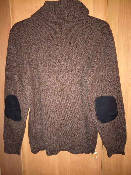 Brązowy sweter męski Luciano r. XL