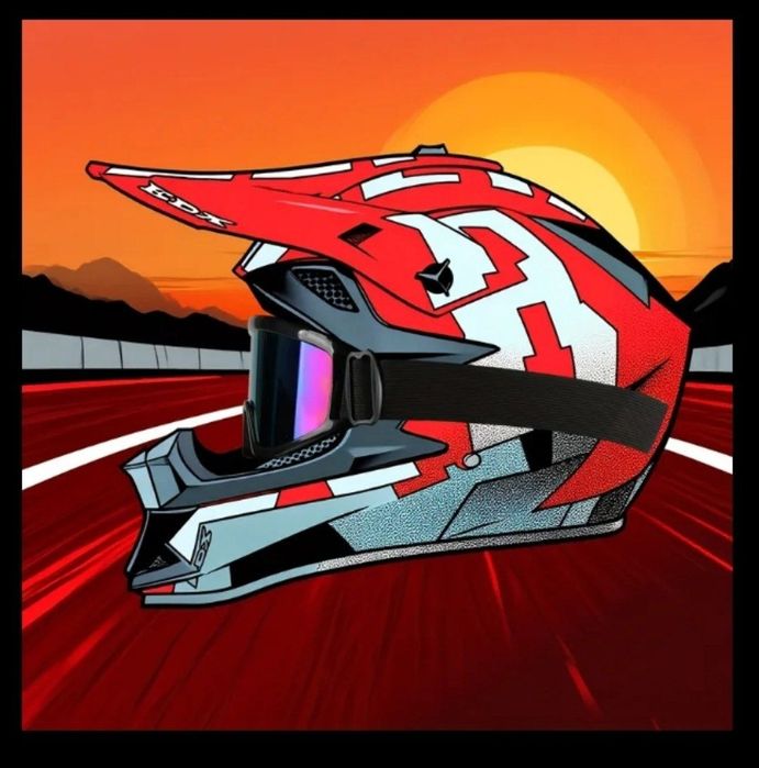 Продам кросовий шлем