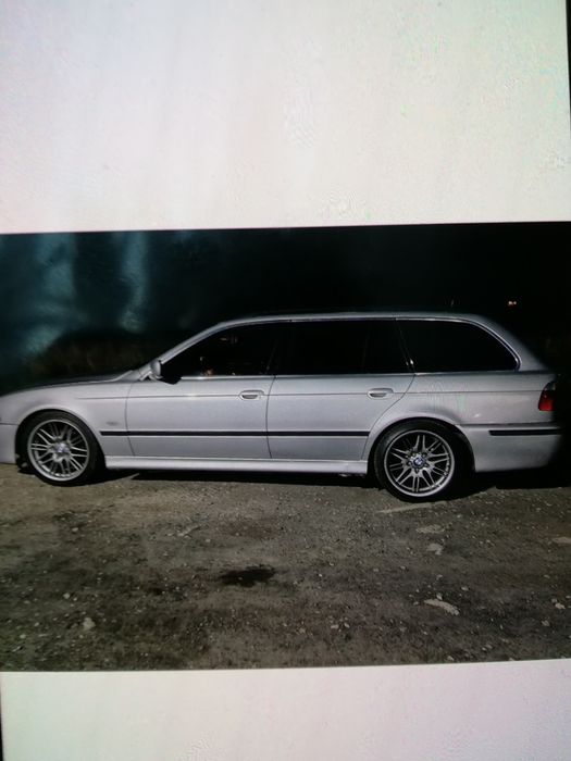 Drzwi maska błotnik bmw e39 sedan kombi titansilber metallic
