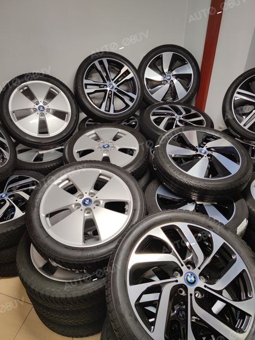 Електро•BMW i3 i3S •R19•Колеса•Диски +Шини+Датчики тиску• БМВ ай3 і3