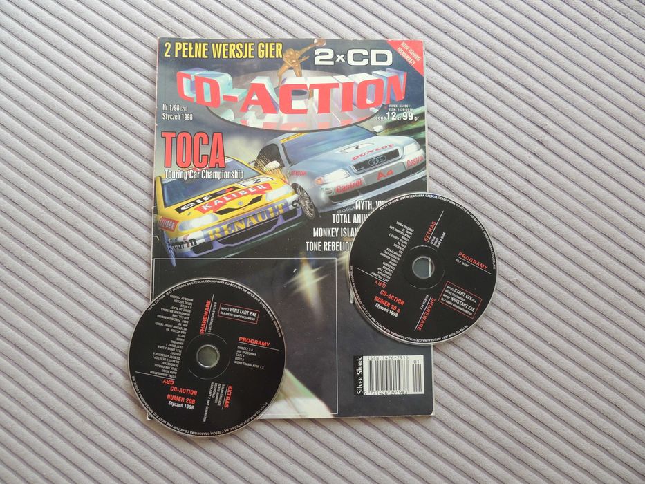 Czasopismo CD Action nr 1/1998