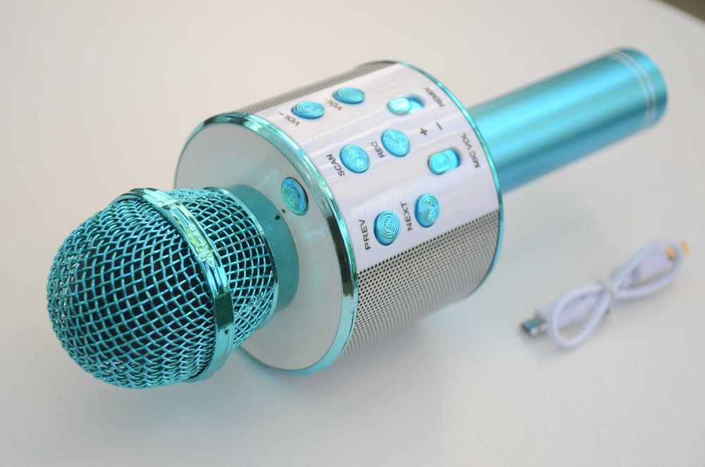 Блютуз караоке мікрофон дитячий безпровідний  з колонкою