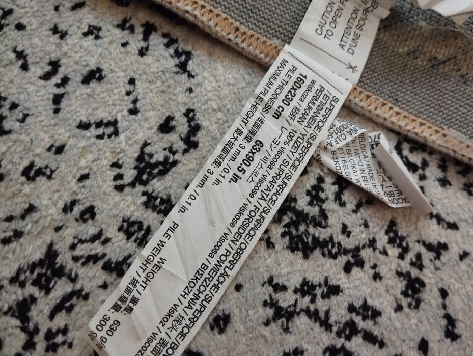 Tapete Efeito Vintage Cinzento Zara Home