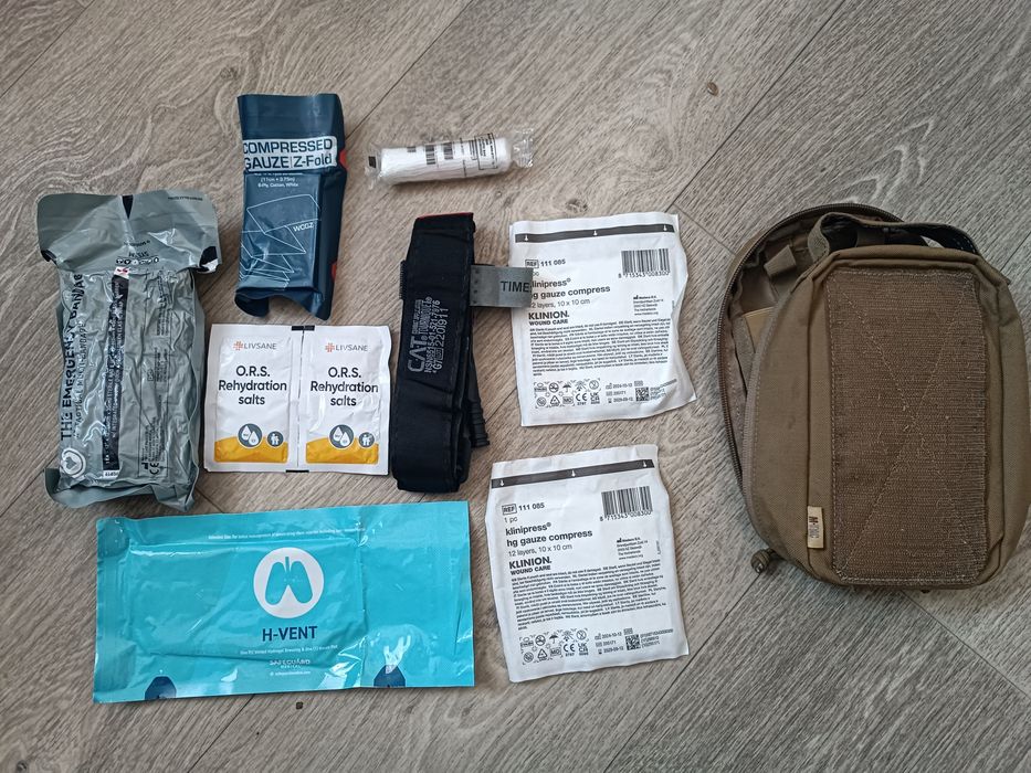 Аптечка першої допомоги,індивідуальна тактична M-TAC tactical
