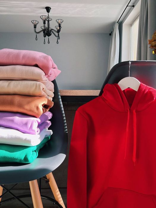 Худи на флисе только опт швейный цех