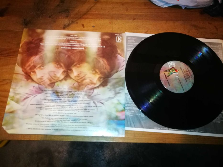 MARLIN GREEN (Folk-Rock) - Tiptoe Past The Dragon (Ed USA - 1972) LP
