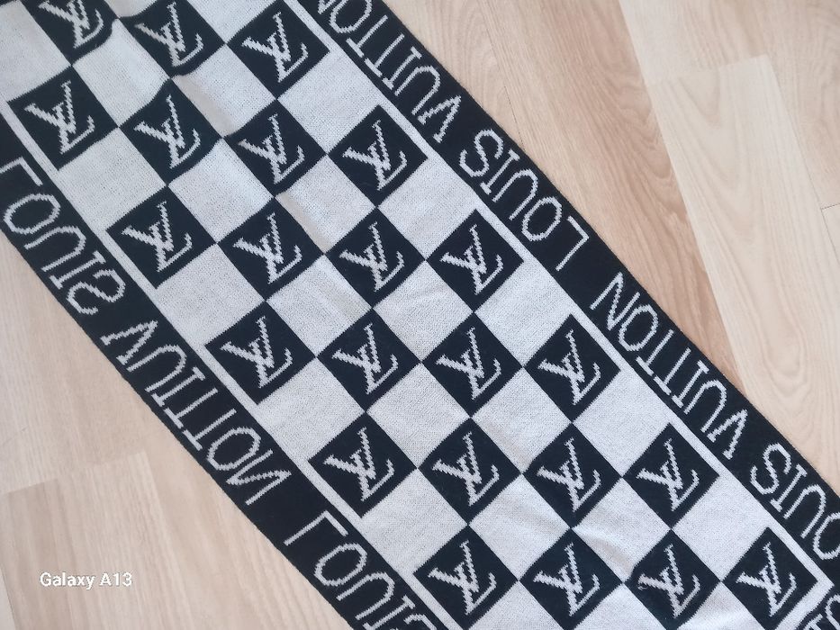 Louis vuitton ciepły szalik zimowy uniwersalny