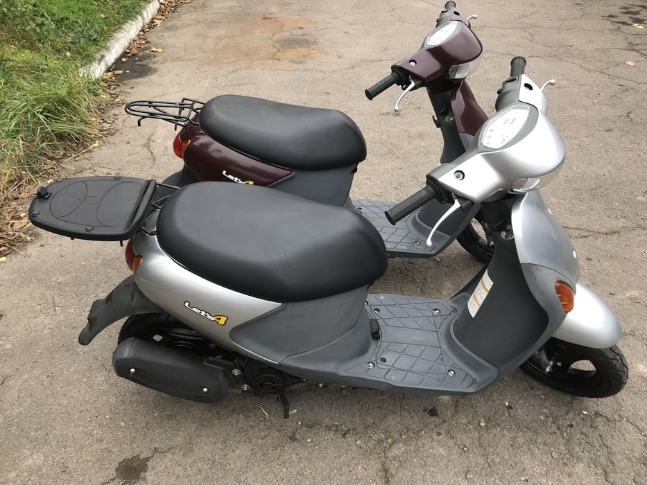Продам скутер сузукі летс 4тактний інжекторний Lets 4