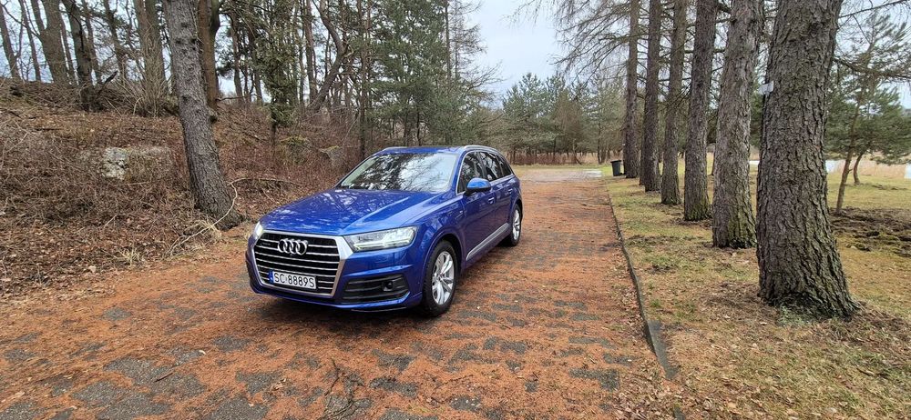 Audi Q7 Audi Q7 3.0 TDI 272KM Serwis ASO  130tys km S-LINE EXCLUSIVE
