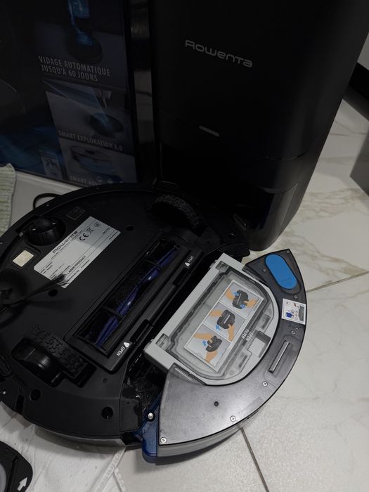 Робот пилосос Rowenta X-PLORER Serie 75 S+ RR8595WH, миючий пилосос ровента, робот пилосос rowenta