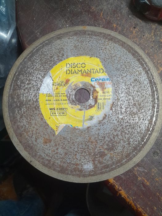 Disco de diamante para máquina de corte a água