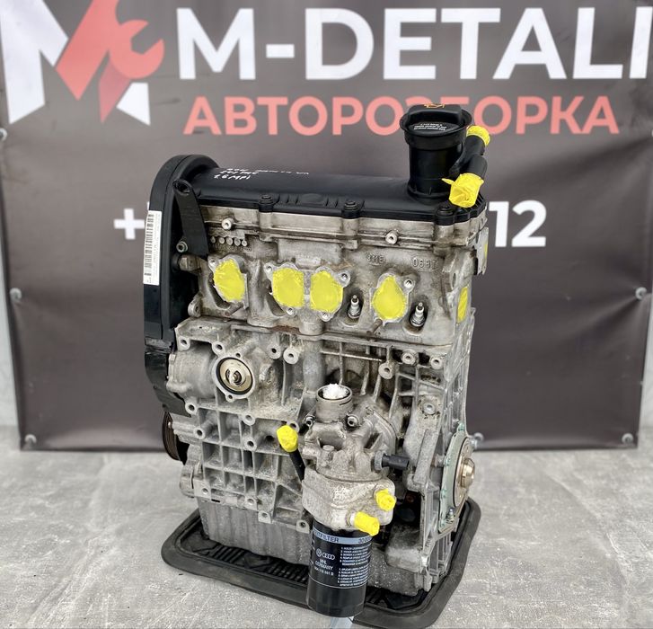 Двигун 1.6 mpi BGU 75 кВт 102 кс бензин Двигатель VW Golf 5 Touran Skoda Octavia a5 Seat Мотор Гольф Шкода Тоуран Сеат Розборка