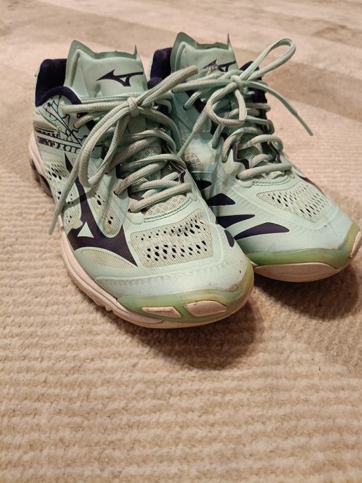 Buty mizuno miętowe